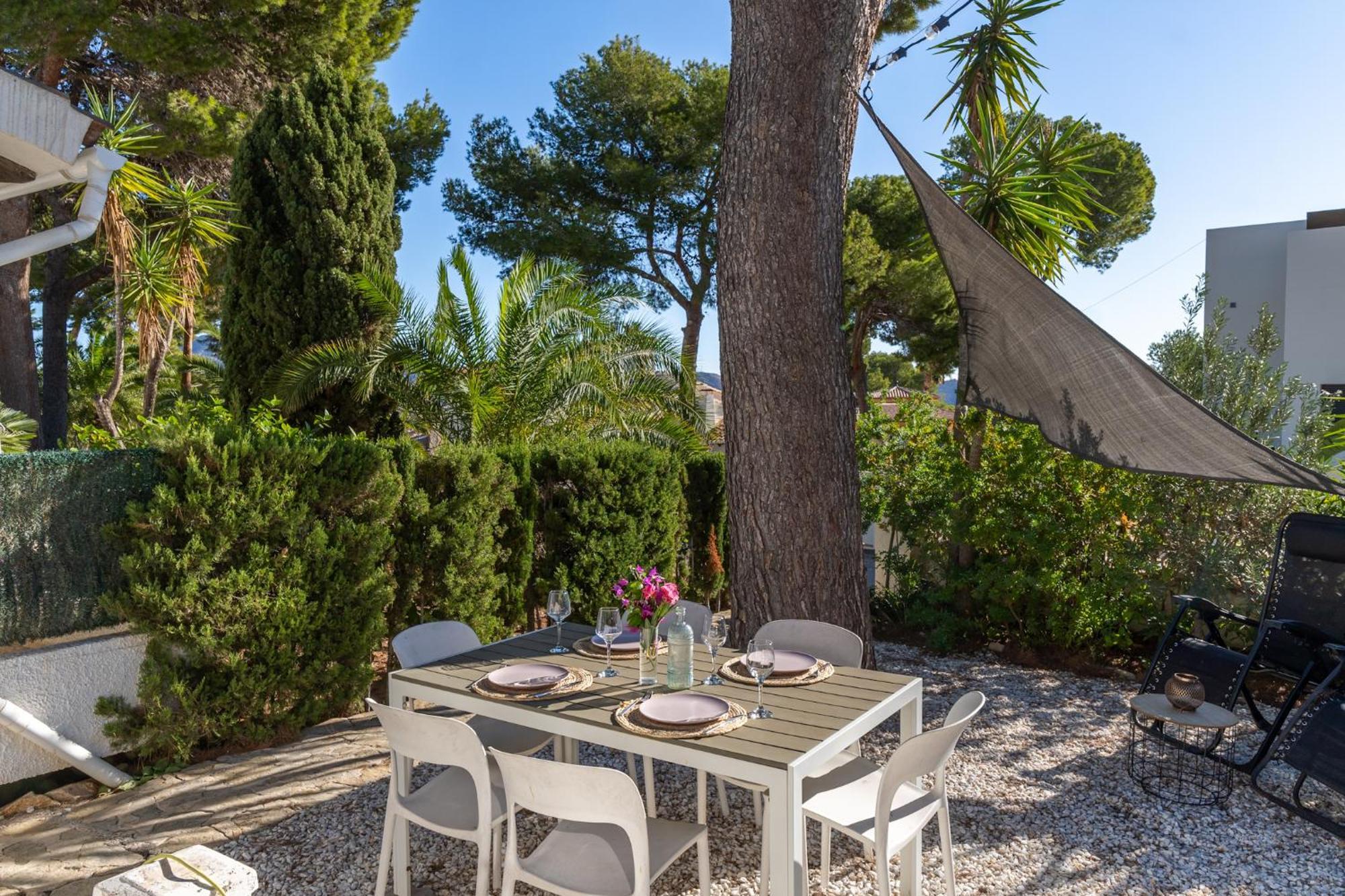 Bungalow Marquerite Moraira, 5 Minutes From Beach Teulada Ngoại thất bức ảnh